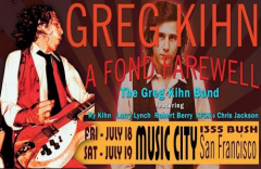 A Fond Farewell: Celebrating the Legacy of Greg Kihn - Live @ Music City SF On 18 July 2025