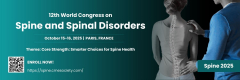 12th International conference on Spine and Spinal Disorders
