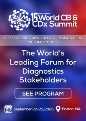 15th World Clinical Biomarkers and CDx Summit | September 22-25, 2025 | Boston, MA