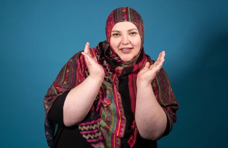 Fatiha El Ghorri and Elliot Steel Comedy Works In Progress, London, England, United Kingdom