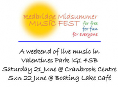 Redbridge Midsummer Music Fest 2025 Weekend Programme