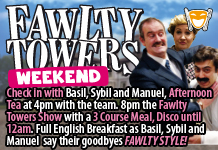 Fawlty Towers Weekend 27/09/2025