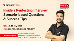 Free Session: Inside a Pentesting Interview: Scenario-based Questions & Success Tips