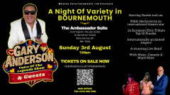 Gary Anderson Voice Of The Legends and Guests Show