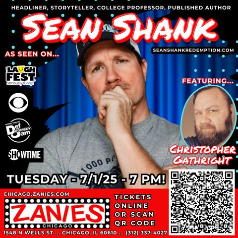 Scamming Expert and Comedian, Sean Shank, to Headline Zanies Old Town July 1st!, Chicago, Illinois, United States