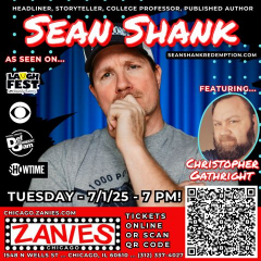 Scamming Expert and Comedian, Sean Shank, to Headline Zanies Old Town July 1st!