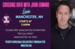 Crossing Over with Psychic Medium John Edward live in Manchester!