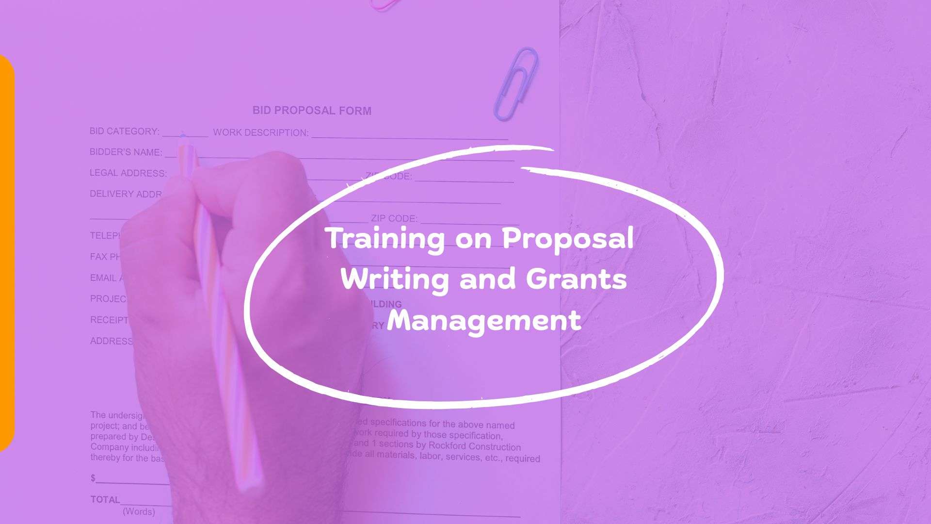 Training on Proposal Writing and Grants Management, Devimpact Institute, Nairobi, Kenya