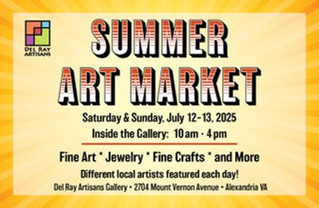 Del Ray Artisans Summer Art Market, Alexandria, Virginia, United States