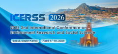 2026 2nd International Conference on Environment Research and Social Science (ICERSS 2026)