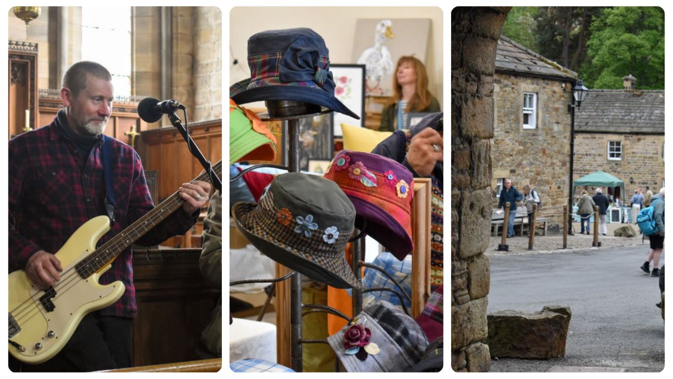 Blanchland Artisan Market and Feel Good Fair, Consett, England, United Kingdom