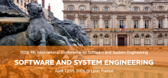 2026 9th International Conference on Software and System Engineering (ICoSSE 2026)