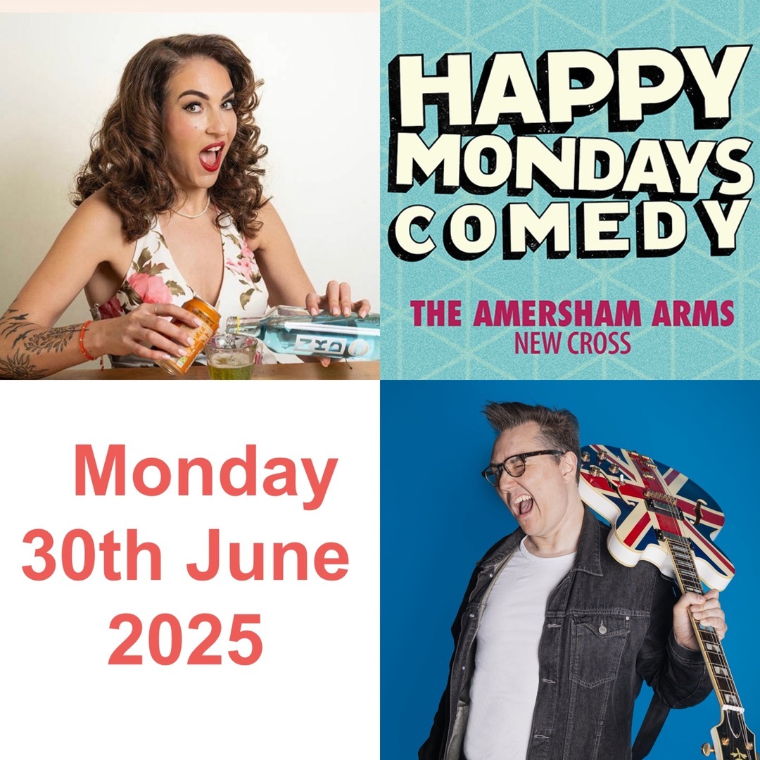 Happy Mondays Comedy at The Amersham Arms New Cross : Esther Manito : Slagbomb , The Britpop Hour, London, England, United Kingdom
