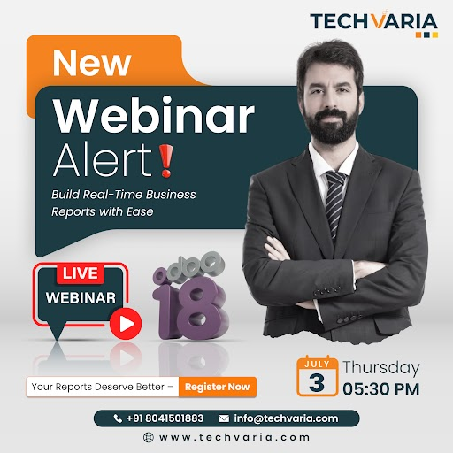 Discover how to build real-time business reports with Odoo 18, Online Event