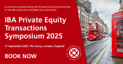 IBA Private Equity Transactions Symposium 2025