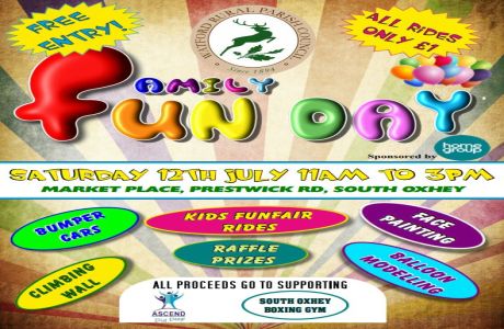 FAMILY FUNDAY, Watford, England, United Kingdom