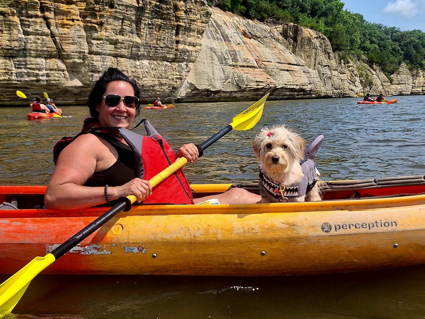 Starved Rock Guided Kayak Tour, Ottawa, Illinois, United States