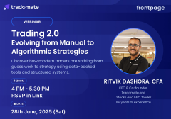 Trading 2.0 — From Manual to Algo Strategies