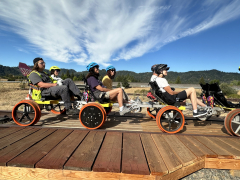 Enjoy the 4th of July weekend on the Russian River Railbikes!