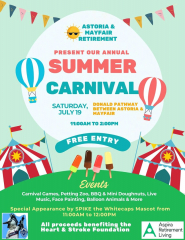 Summer Carnival for the Heart and Stroke Foundation