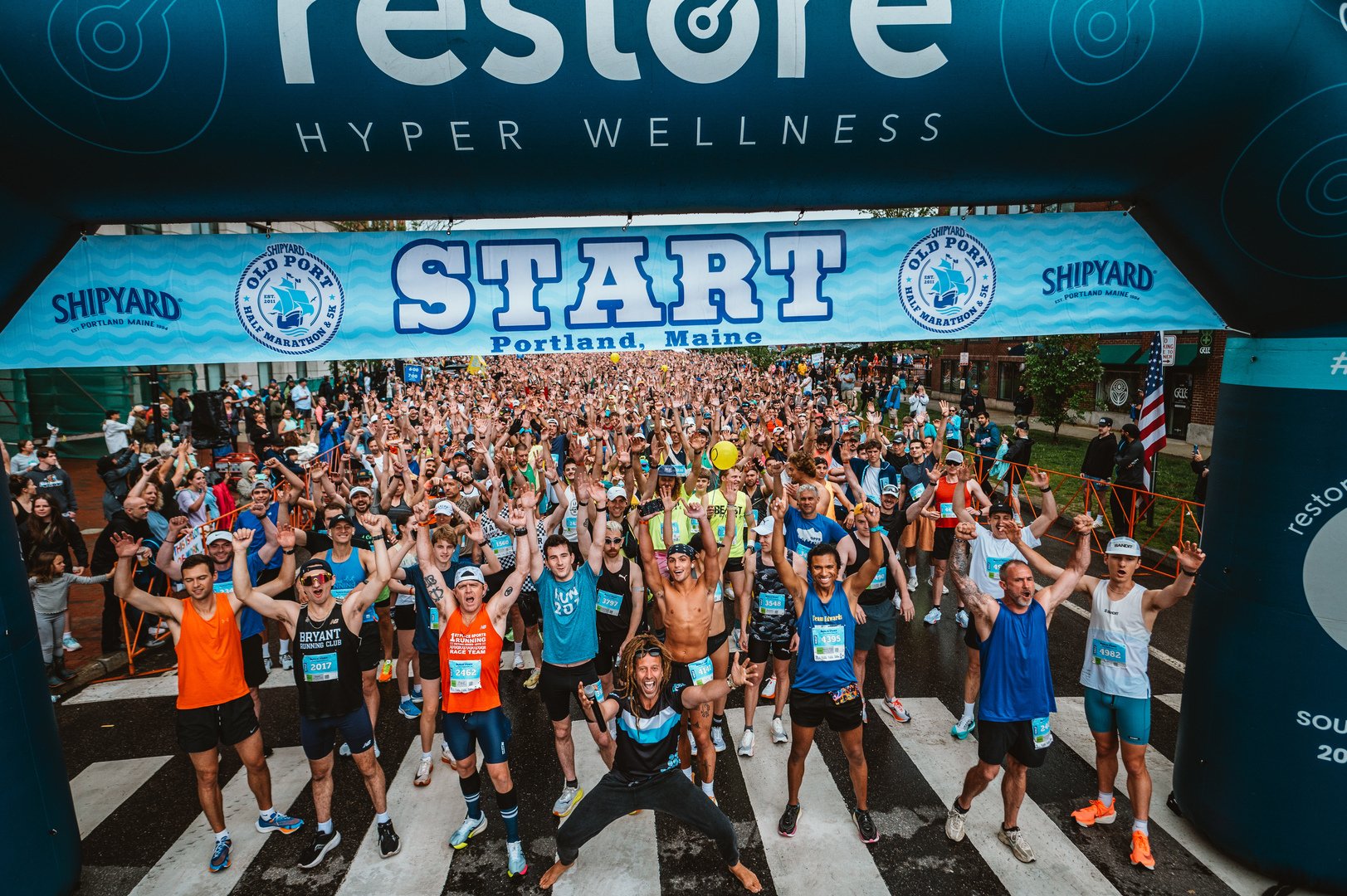 Shipyard Old Port Half Marathon and 5K, Portland, Maine, United States