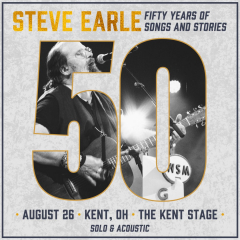 Steve Earle - 50 Years of Songs and Stories - Solo and Acoustic