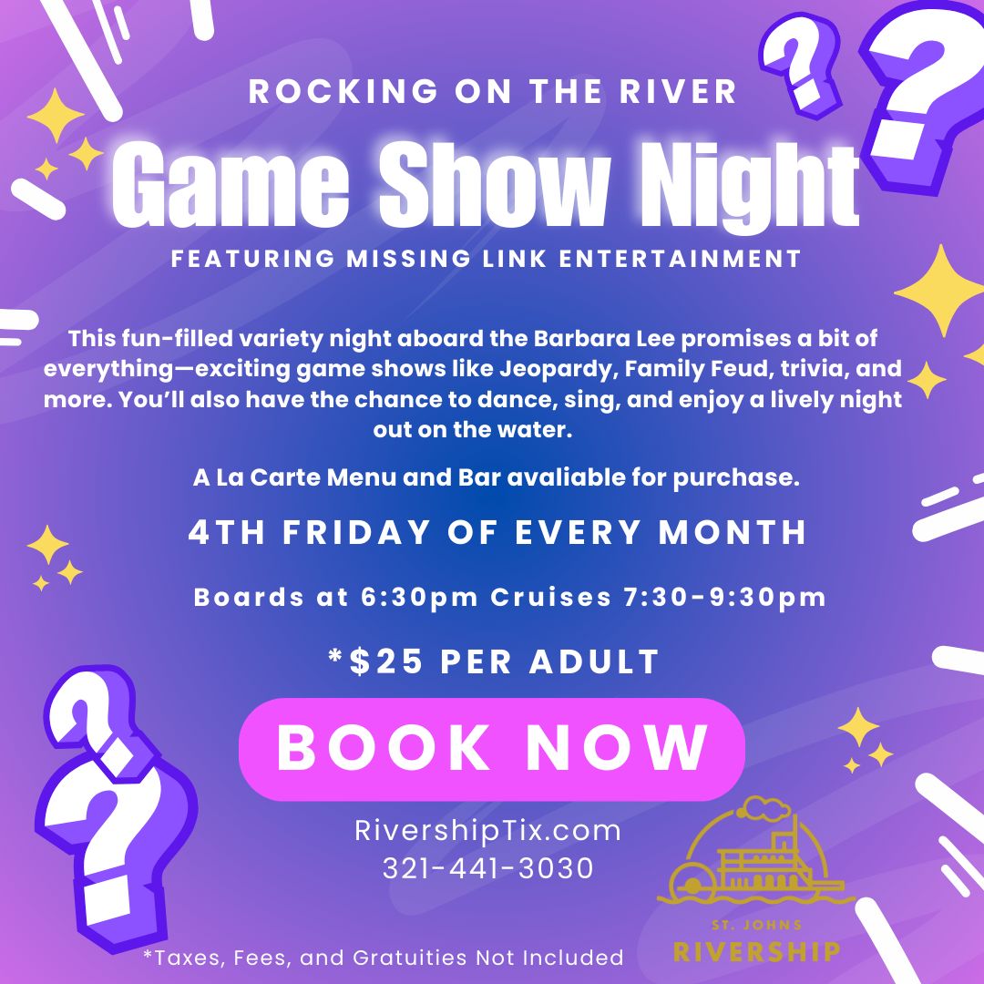 Game Show Night Aboard the Barbara Lee, Sanford, Florida, United States