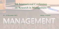 9th International conference on Research in Management