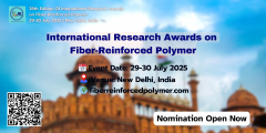 26th Edition of International Research Awards on Fiberreinforced Polymer