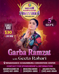 Navratri with Geeta Rabari - Chicago