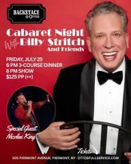 Backstage @ Otto's: Cabaret Night with Billy Stritch and Friends