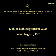 16th Annual Pharma Anti-Counterfeiting, Serialization & Supply Chain 2025
