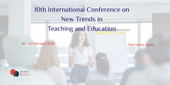 10th International Conference on New Trends in Teaching and Education