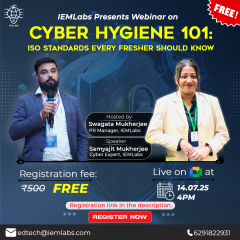 Cyber Hygiene 101: ISO standards Every Fresher should Know