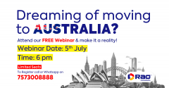 Australia PR & 462 Visa Webinar