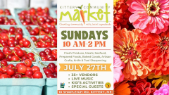 Kittery Community Market | Sunday, July 27 | 10-2 PM