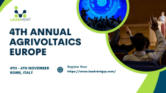 4th Annual Agrivoltaics Europe