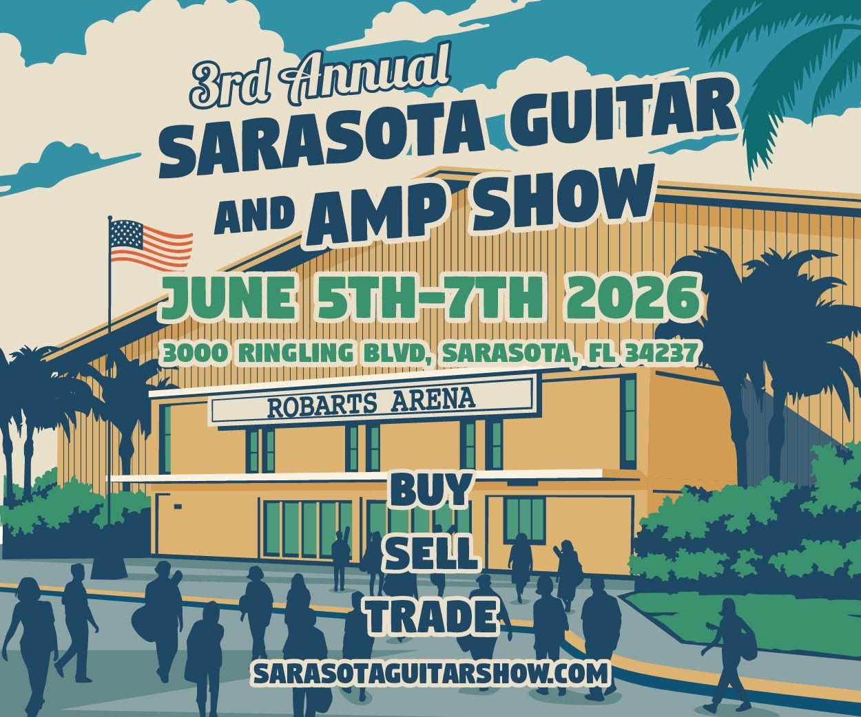 2026 Sarasota Guitar and Amp Show, Sarasota, Florida, United States