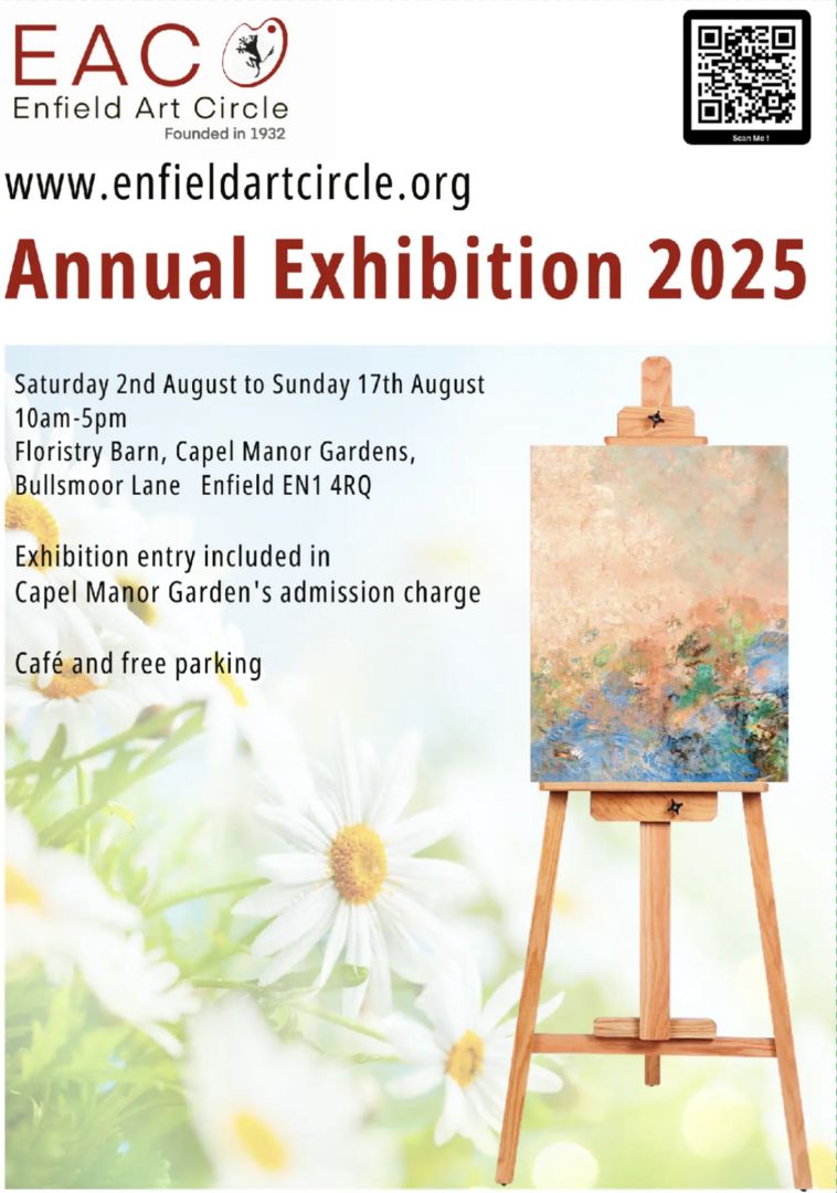 Enfield Art Circle Annual Exhibition, Enfield, England, United Kingdom