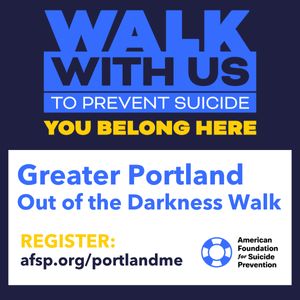 Greater Portland Out of the Darkness Walk to Fight Suicide, Portland, Maine, United States