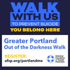 Greater Portland Out of the Darkness Walk to Fight Suicide