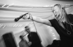 Live music at Leopold Square: Bex Pizzata and Julia Waldron and The Orchestrators