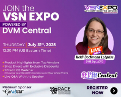 Veterinary Shopping Network (VSN) Expo, Sponsored by DVM Central