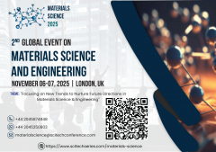 2nd Global Event on Materials Science and Engineering