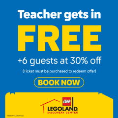 Teacher Appreciation Month Returns to LEGOLAND Discovery Center! - Yonkers