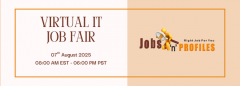 Virtual IT Job Fair 2025 – Powered by Jobs 'n' Profiles