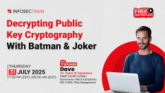 FREE Session on Decrypting Public Key Cryptography: With Batman & Joker