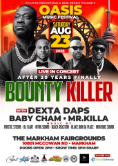 Oasis Music Festival with Bounty Killer, Dexta Daps, Baby Cham and Mr Killa Live in Concert