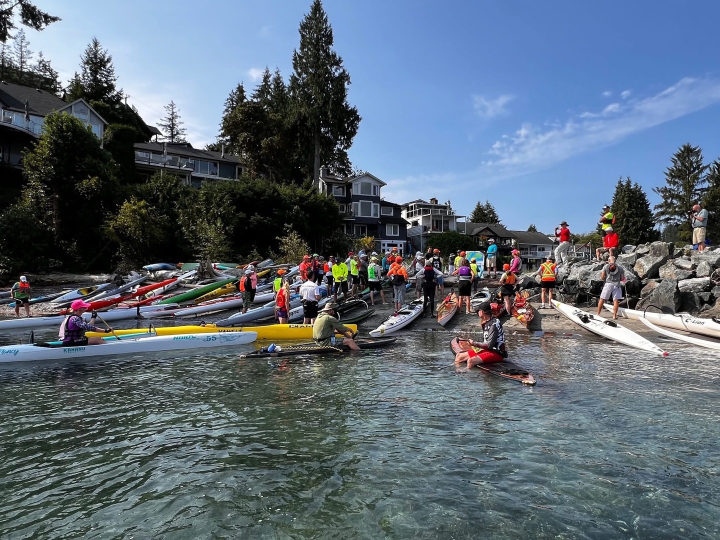3rd Annual Keats Chop Small Boat Race, Gibsons, British Columbia, Canada