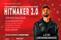 THE HIT MAKER 2.0 - DJ LIJO TOUR at Crown, Melbourne